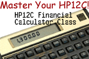 HP 12C Financial Calculator Class